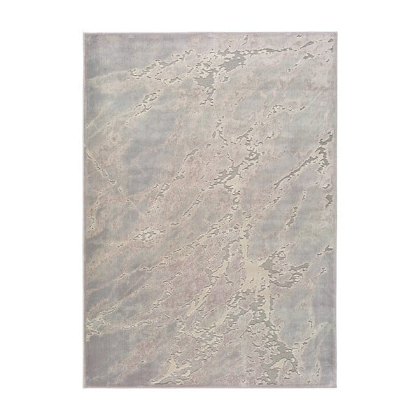 Sivo-bež viskozna preproga Universal Margot Marble, 160 x 230 cm