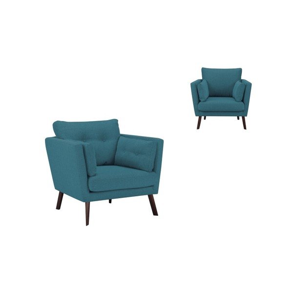 Turkizni fotelj Mazzini Sofas Elena-image-1
