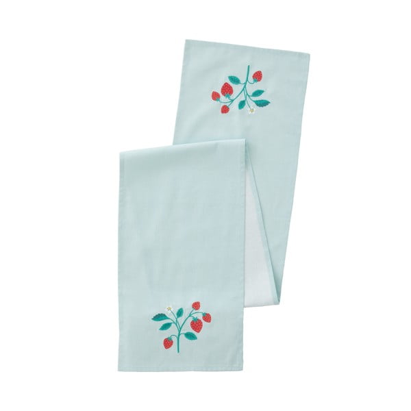 Bombažen namizni tekač 32x220 cm Strawberry Garden – Catherine Lansfield-image-2