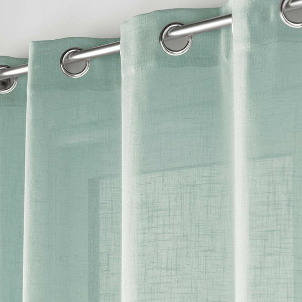 Modra prosojna zavesa 140x280 cm Cloris – douceur d'intérieur-image-2