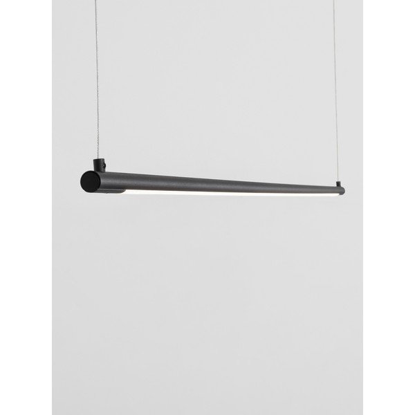 Mat črna aluminijasta LED viseča svetilka Elettra – Nova Luce-image-4