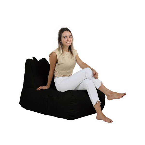 Črna vreča za sedenje Trendy – Floriane Garden-image-1