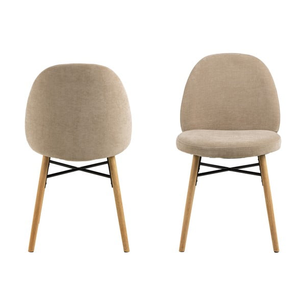 Bež jedilni stol Sophia – Actona-image-3