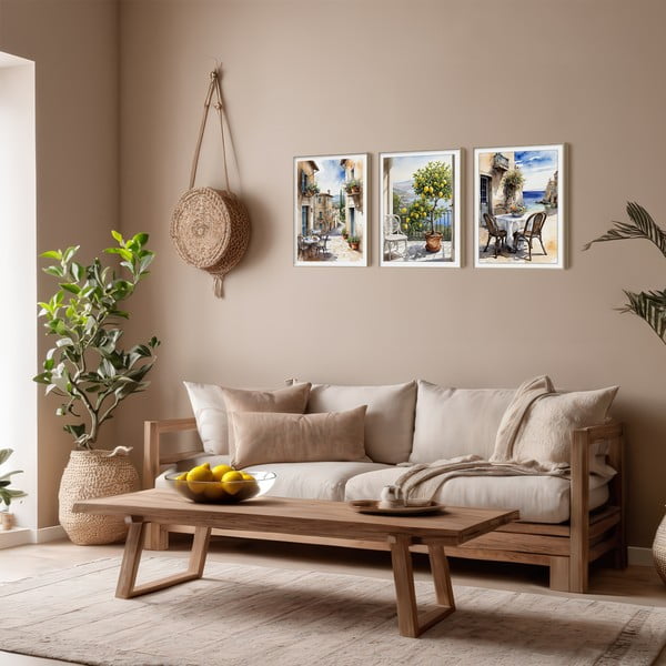 Slike v kompletu 3 ks 30x40 cm Tuscany-image-1