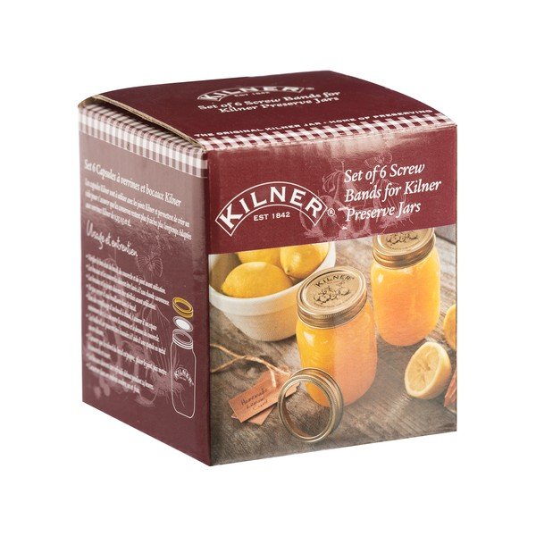 Komplet 6 nadomestnih obročkov za pokrove Kilner Jam-image-1