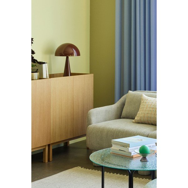 Omarica v hrastovem dekorju v naravni barvi 80x90x40 cm Ark – Hübsch-image-2