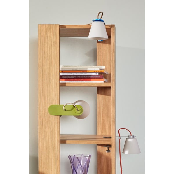 Regal v hrastovem dekorju 45x140x45 cm Merge – Hübsch-image-4