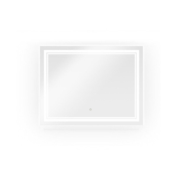 Stensko ogledalo z lučjo 90x70 cm Zenith – Bonami Essentials