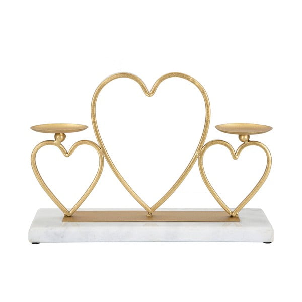 Zlato-bel svečnik Mauro Ferretti