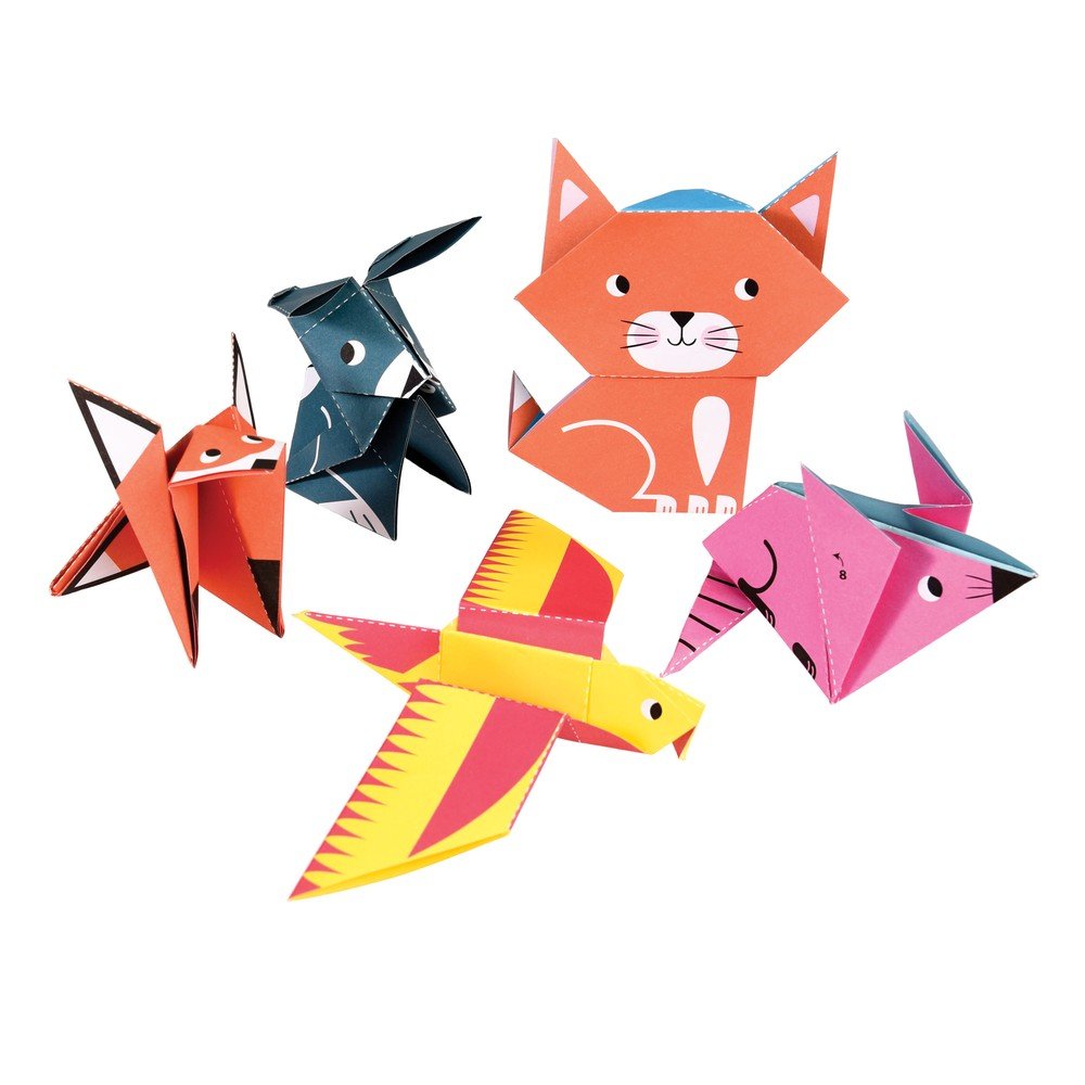 Papirnate zgibanke Animals Origami
