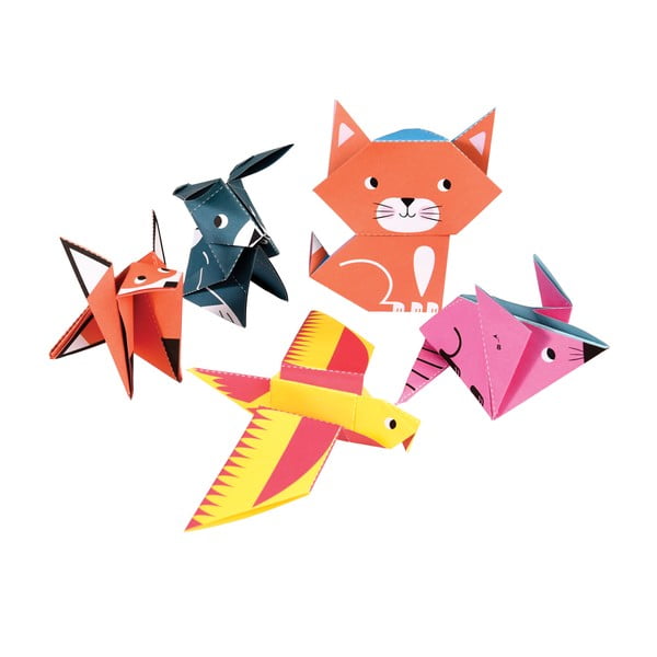 Papirnate zgibanke Animals Origami – Rex London