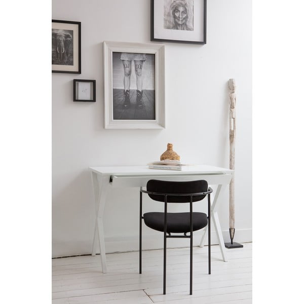 Črn žameten jedilni stol Ivy – WOOOD-image-2