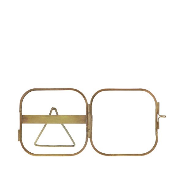 Kovinski stoječ okvir v zlati barvi 11x10 cm – Rex London-image-3