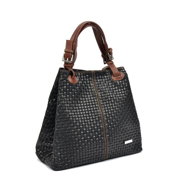 Usnjena torbica Isabella Rhea Seina 858 Nero-image-2