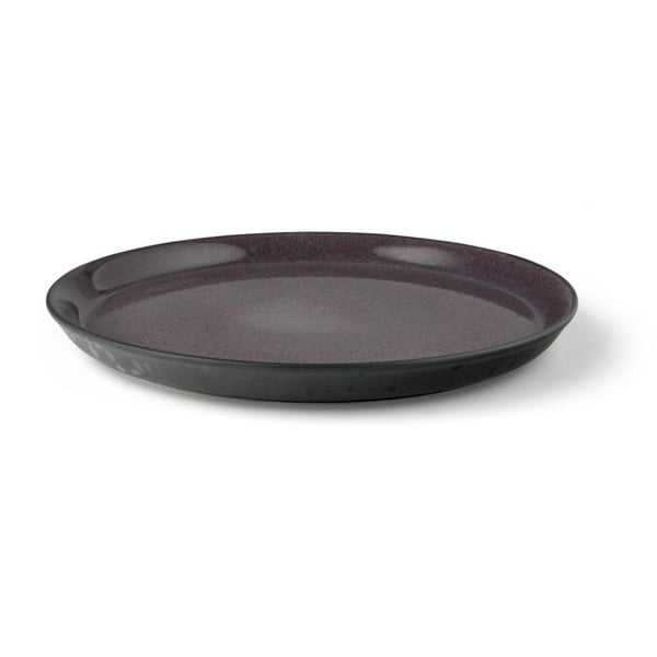 Črn/vijoličen krožnik iz kamenine ø 27 cm Gastro Black/Purple – Bitz-image-2