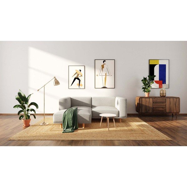 Svetlo siva kotna sedežna garnitura (z levim kotom) Kukumo – Ame Yens-image-3