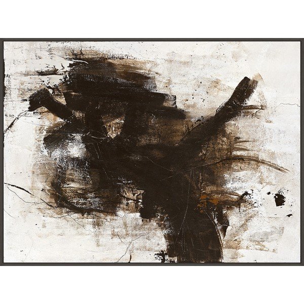 Ročno naslikana slika na platnu v okvirju 121x91 cm The Invisible – Malerifabrikken