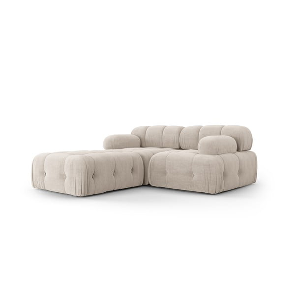 Bež kotna sedežna garnitura Ferento – Cosmopolitan Design-image-3