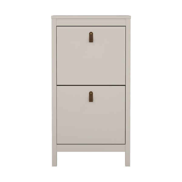 Sivo-bež preklopna omarica za čevlje Madrid – Tvilum