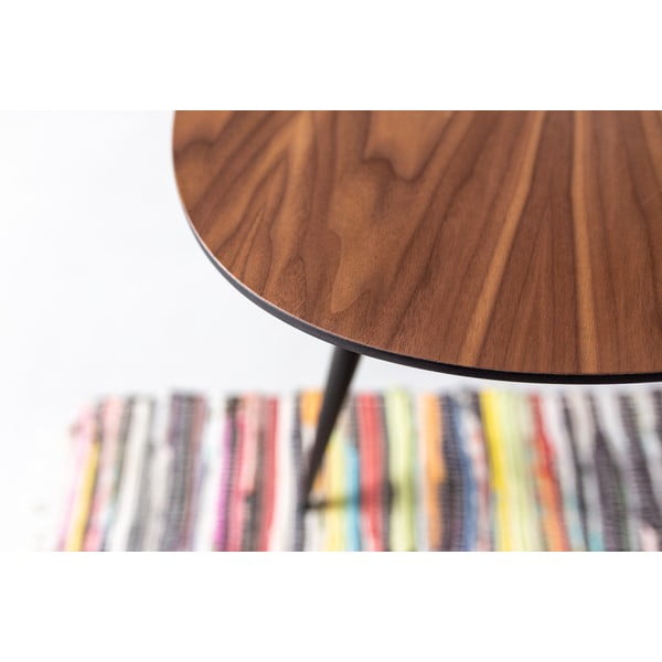 Kavna mizica s črnimi nogami Ragaba Pawi Pick, 67 x 62 cm-image-3