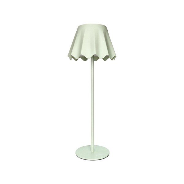 Svetlo zelena kovinska LED zatemnitvena namizna svetilka (višina 36 cm) – Brandani