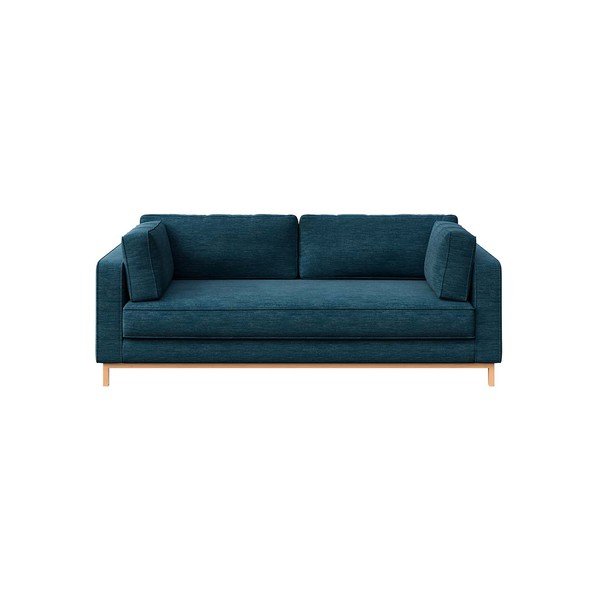 Temno modra sedežna garnitura 222 cm Celerio – Ame Yens