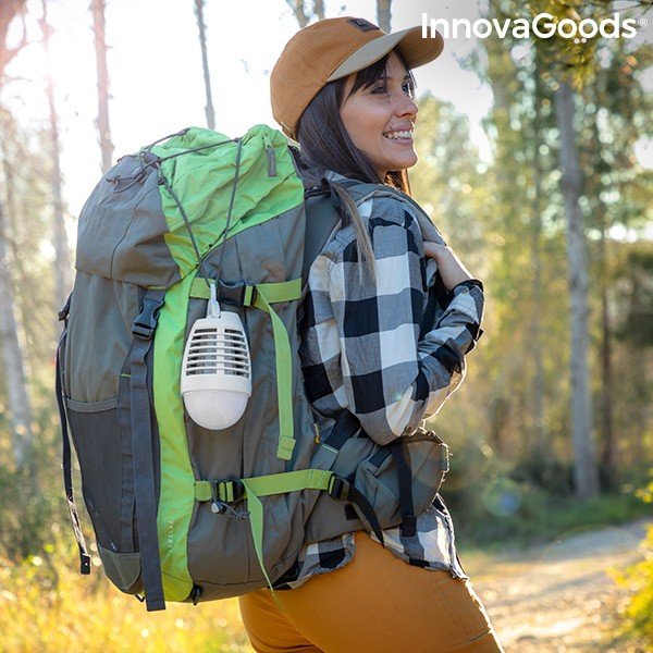 Akumulatorska svetilka proti komarjem 2 v 1 InnovaGoods-image-3