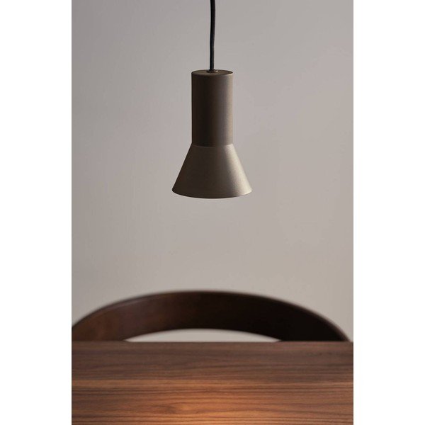 Rjava aluminijasta zatemnitvena viseča svetilka ø 10 cm Evan – Jotex-image-1