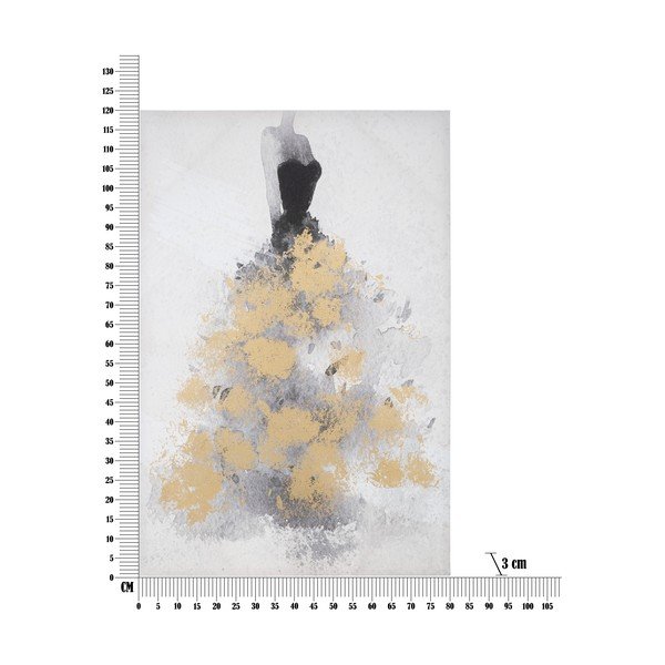 Slika 80x120 cm Gold Dancer - Mauro Ferretti-image-4