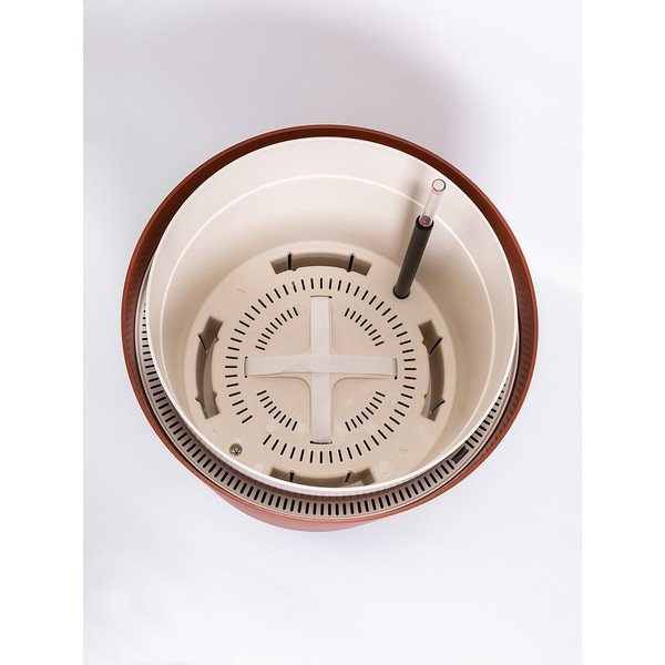 Ravo-rdeč samozalivalni cvetlični lonček Plastia Berberis, ø 55 cm-image-4