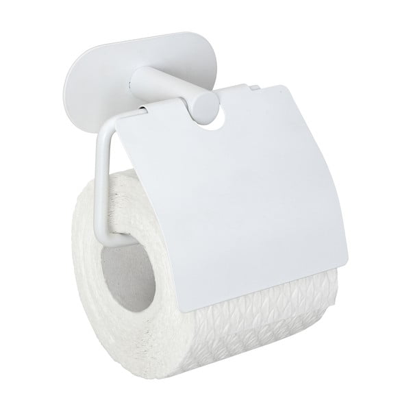 Belo držalo za toaletni papir iz nerjavečega jekla z namestitvijo brez vrtanja Orea – Wenko-image-2