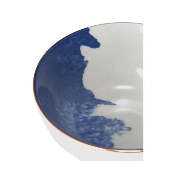 Komplet 2 modro-belih porcelanskih skled Westwing Collection Rosie, ø 15 cm-image-2
