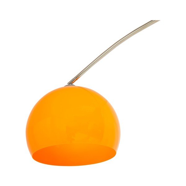 Talna svetilka z oranžnim senčnikom in marmornatim podstavkom Kokoon Loft-image-4