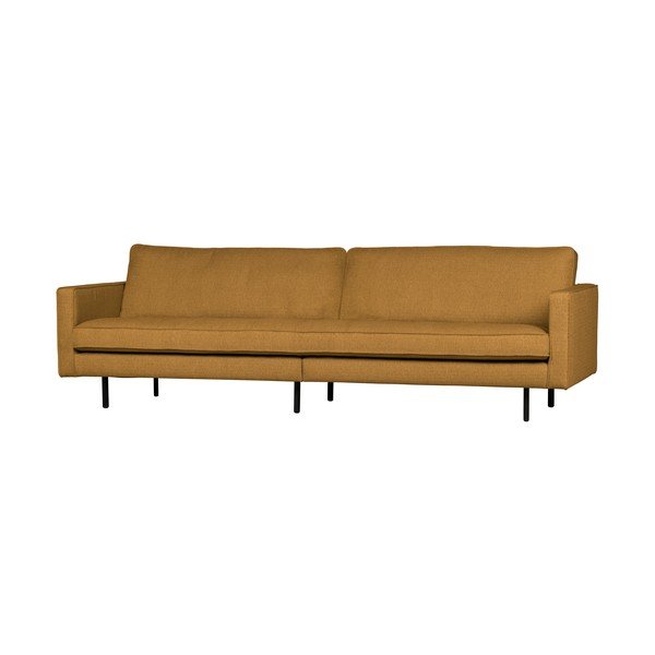 Temno rumen kavč BePureHome Rodeo, 277 cm-image-2