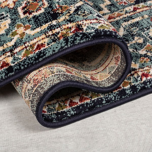 Temno modra preproga 120x170 cm Gillingham – Flair Rugs-image-2