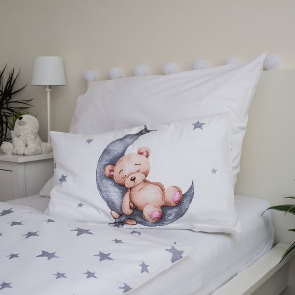 Bombažna otroška posteljnina za otroško posteljico 100x135 cm Teddy Bear – Jerry Fabrics-image-3