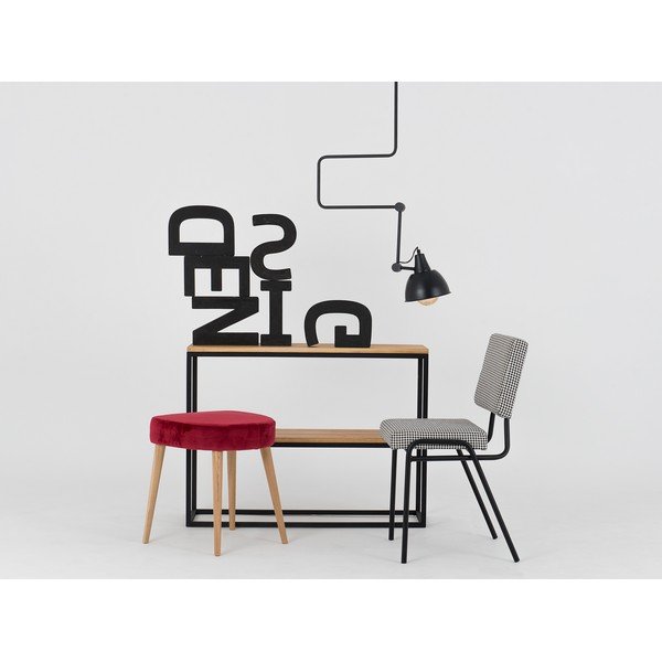 Črna viseča svetilka s kovinskim senčnikom 90x90 cm Coben - CustomForm-image-4