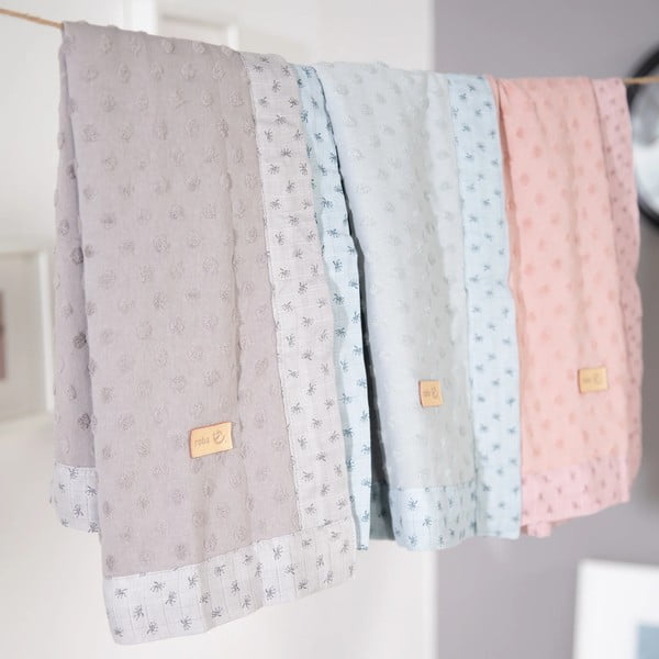 Rožnata otroška odeja 80x80 cm Lil Planet – Roba-image-3