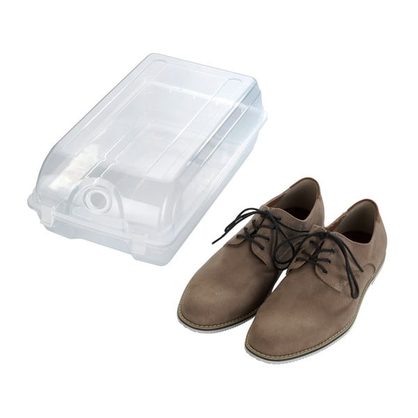 Prozorna škatla za shranjevanje čevljev Wenko Smart, širina 21 cm