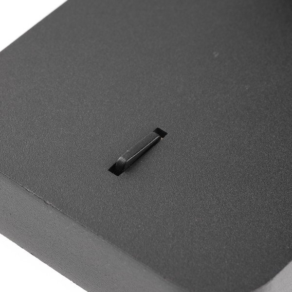 Črna stenska svetilka ø 8 cm Elli – GTV-image-4