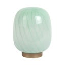 Svetlo zelena namizna svetilka s steklenim senčilom (višina 20 cm) Summer Globe – Leitmotiv