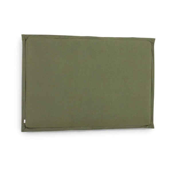 Zeleno oblazinjeno vzglavje 166x106 cm Tanit – Kave Home