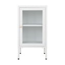 Bela kovinska vitrina 38x70 cm Dalby – House Nordic