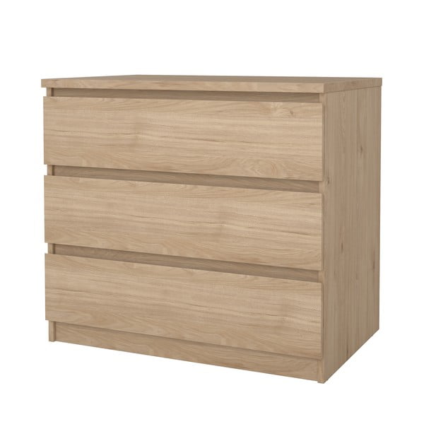 Komoda v hrastovem dekorju 77x70x50 cm Naia – Tvilum-image-4