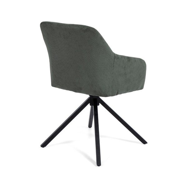 Zelen oblazinjen jedilni stol Lunio – Bonami Essentials-image-4