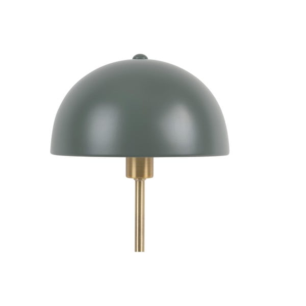 Zelena namizna svetilka z detajli v zlati barvi Leitmotiv Bonnet-image-2
