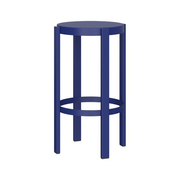 Moder jeklen barsko stol (višina sedeža 65 cm) Doon – noo.ma