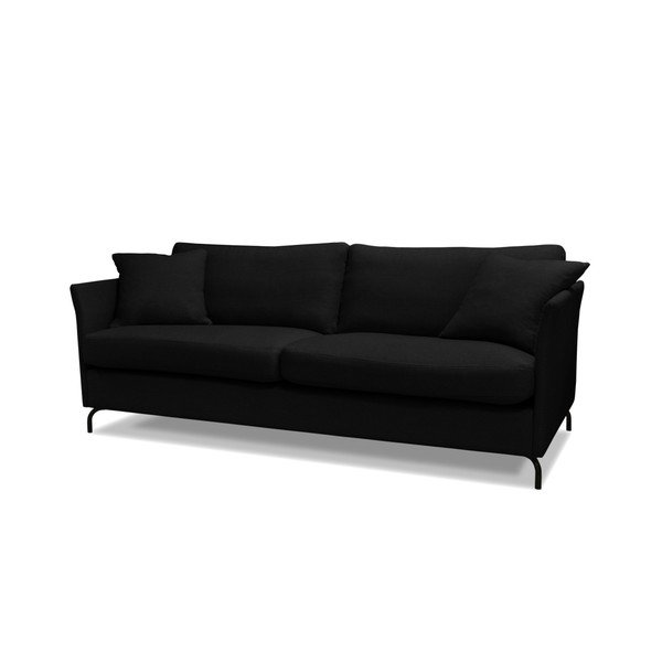 Črna trisedežna zofa Windsor & Co. Zofe Saturne-image-3