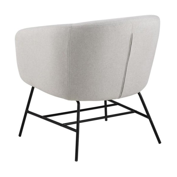 Svetlo siv fotelj Actona Ramsey-image-3