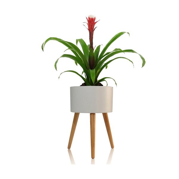 Bel samozalivalni cvetlični lonček Tomasucci Calla, ø 33 cm-image-2